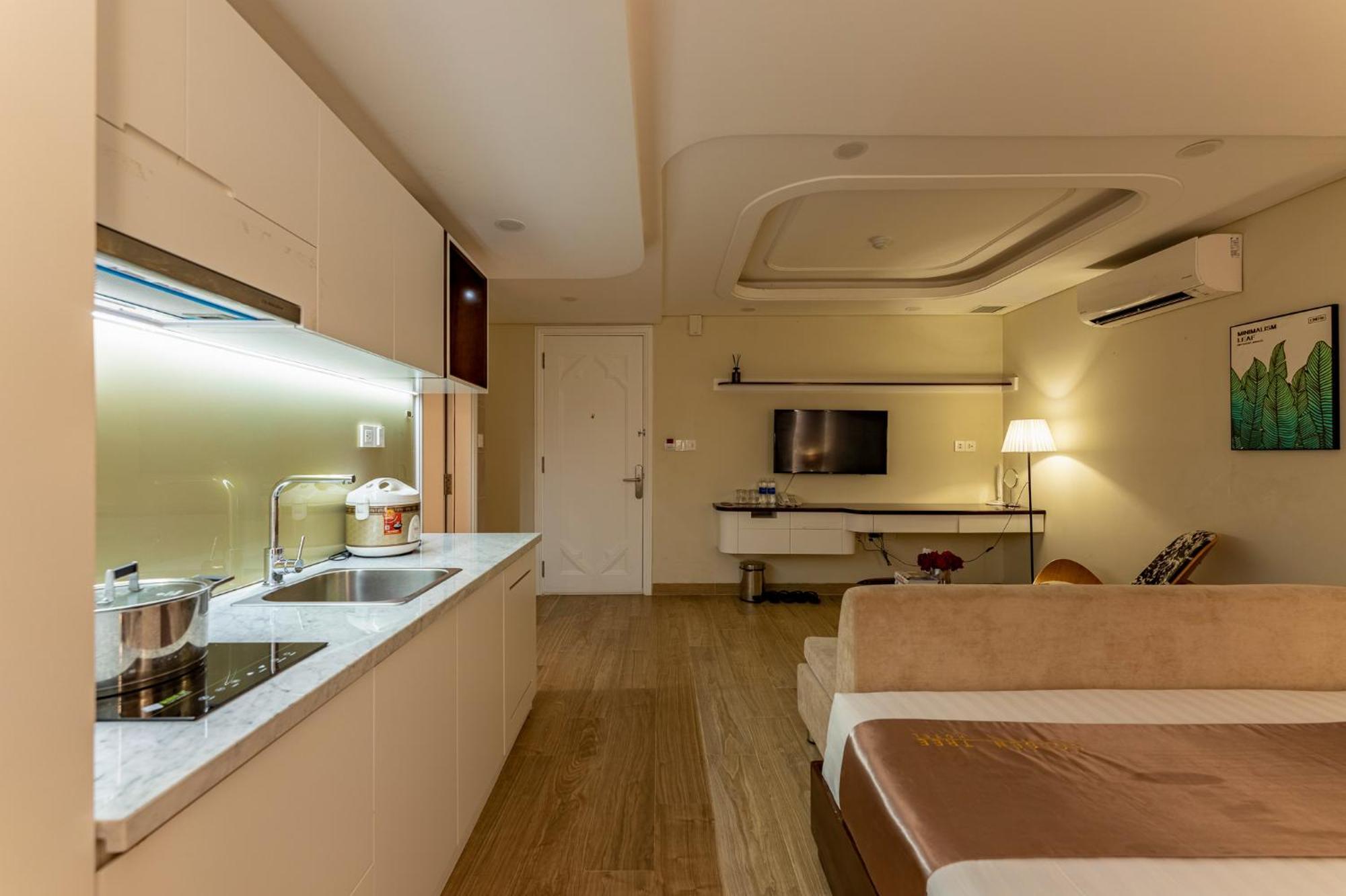 Golden Tree Hotel & Apartment Ho Chi Minh Pokój zdjęcie